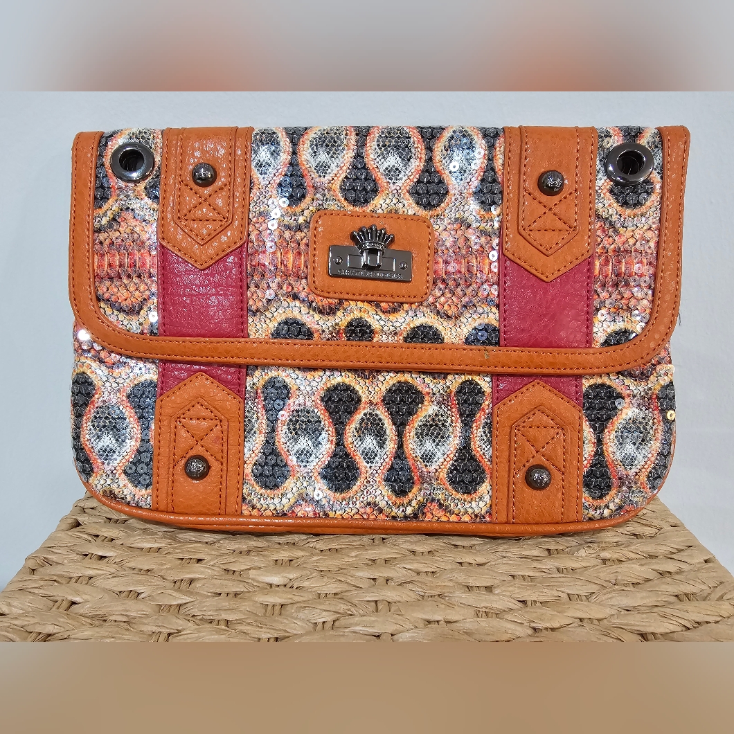 Authentic Christian Audigier Tia Clutch